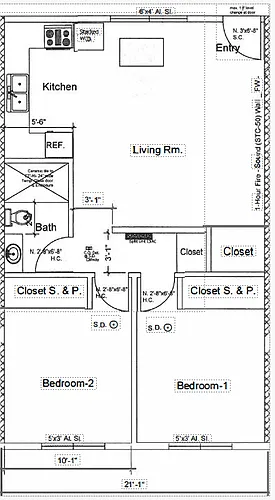 Floor plan A