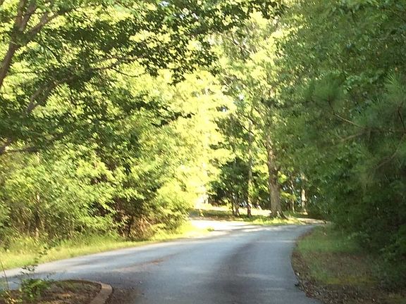 Looking up the street.