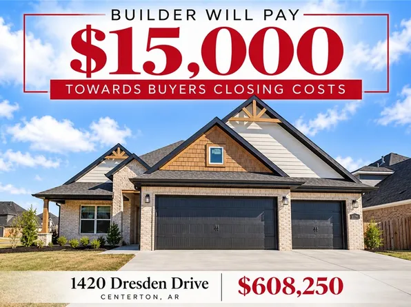 1420 Dresden Dr, Centerton, AR 72719