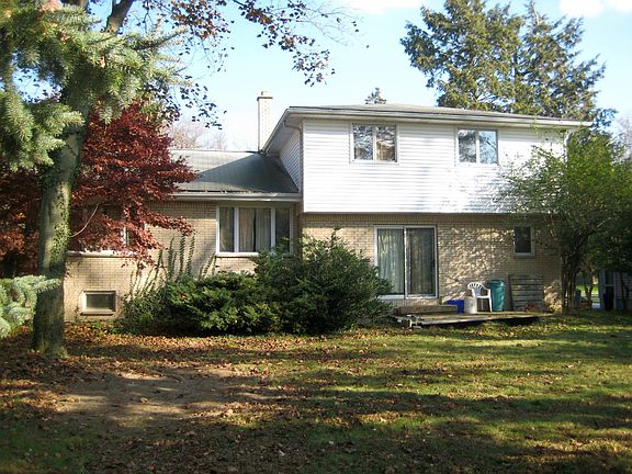 rear of house
