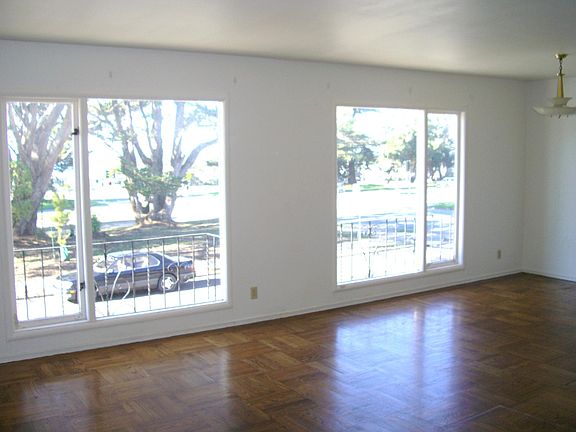 Living room with views out to the ocean