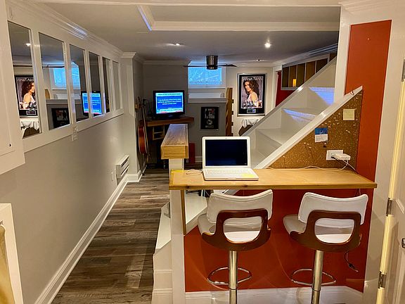 Workspace and Living Room