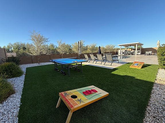 Play a game of cornhole or ping pong on the lawn.