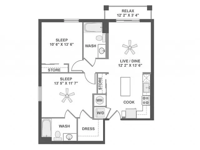 Floor plan C3c