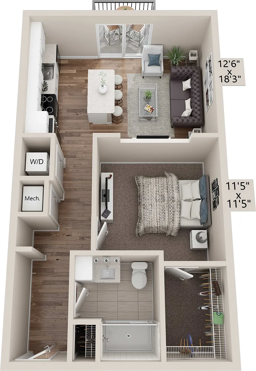 Floor plan Indigo