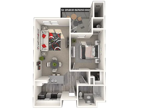 Floor plan Merlot
