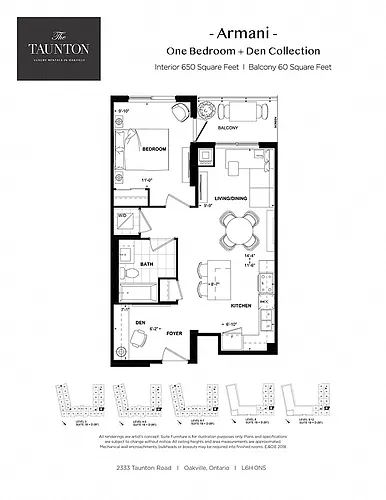 Floor plan Armani