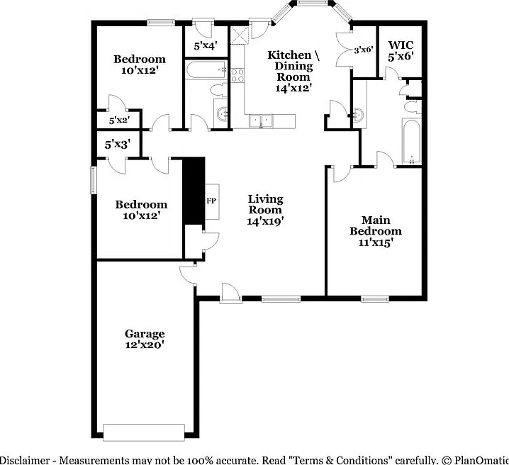 3 bed, 2.0 bath, 1200 sqft, $2,270 — Photo 2