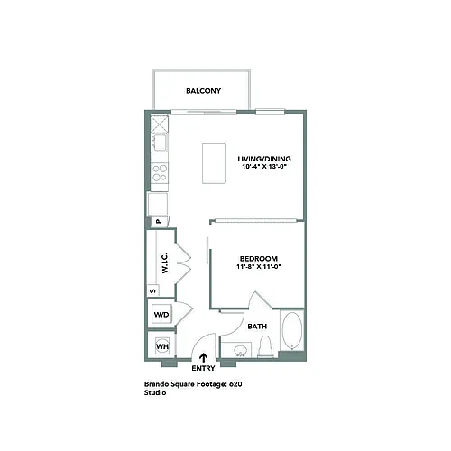 Floor plan Brando