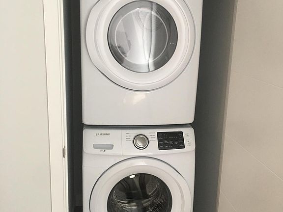 Full sized washer and dryer!