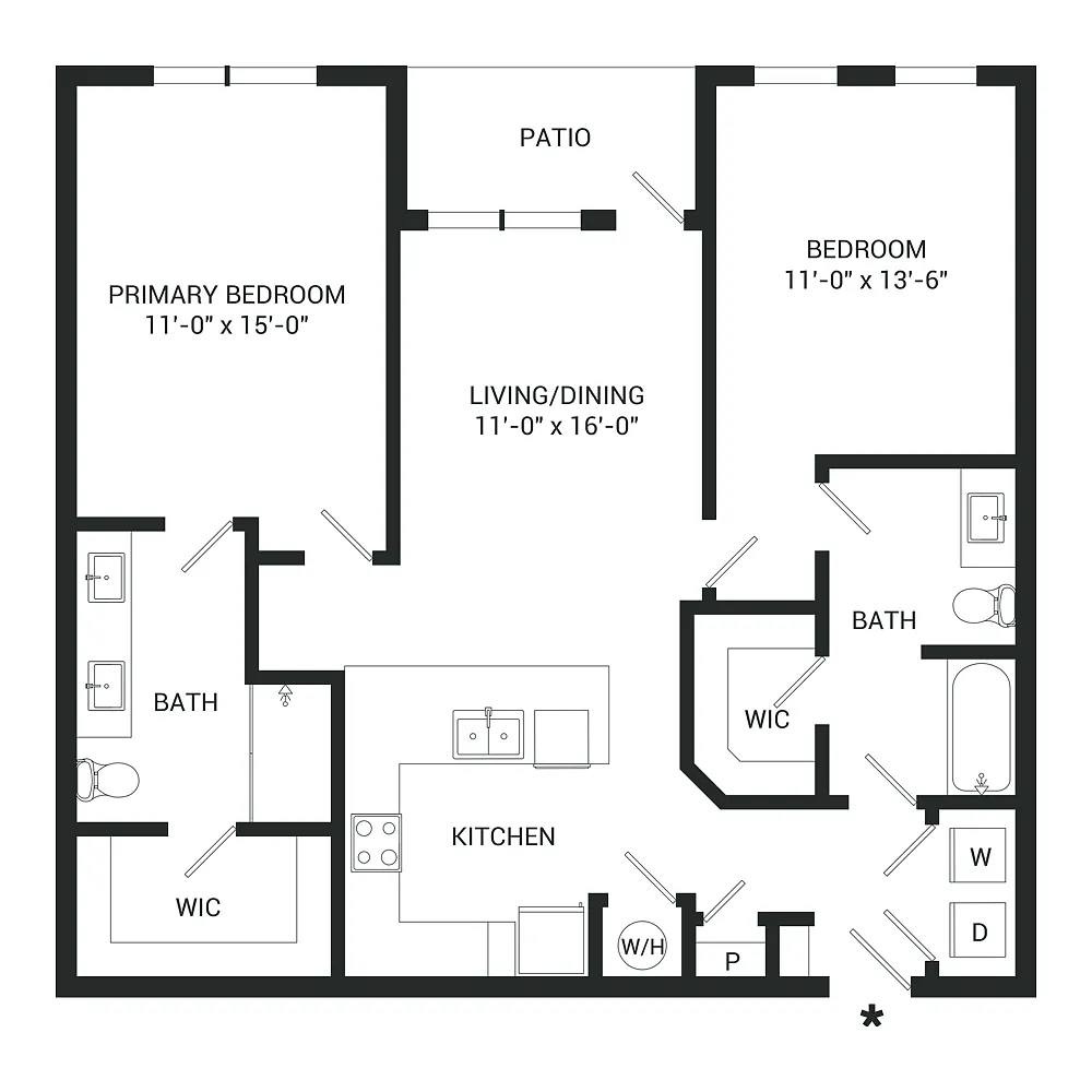 Floor plan Viridian