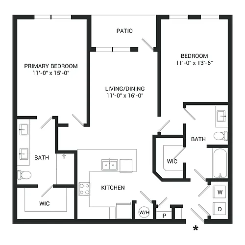 Floor plan Viridian
