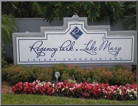 Regency Park Main Sign