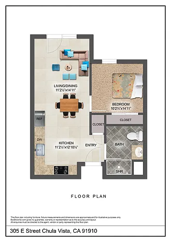 Floor plan Standard Apartment
