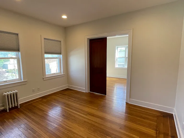 View from living area to bedroom