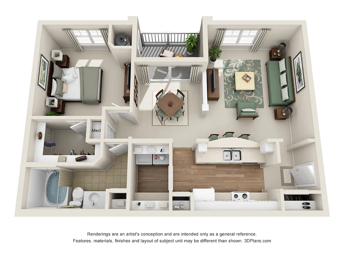 Floor plan The Amsterdam