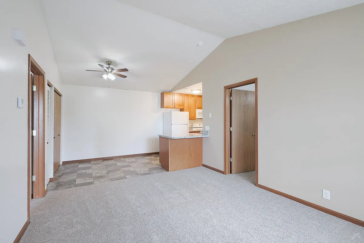 Floor plan Two Bed, Two Bath Renovated