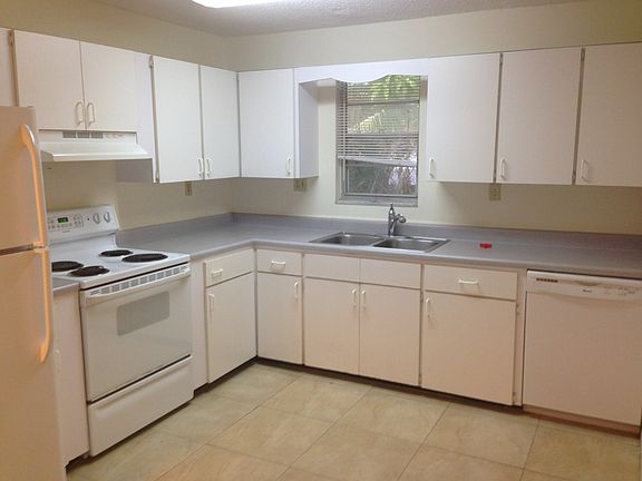 Clean kitchen with dishwasher