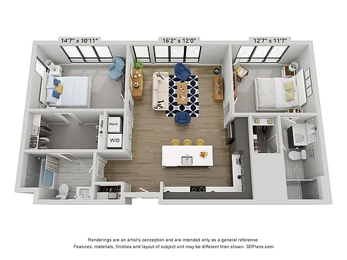Floor plan The Orchid