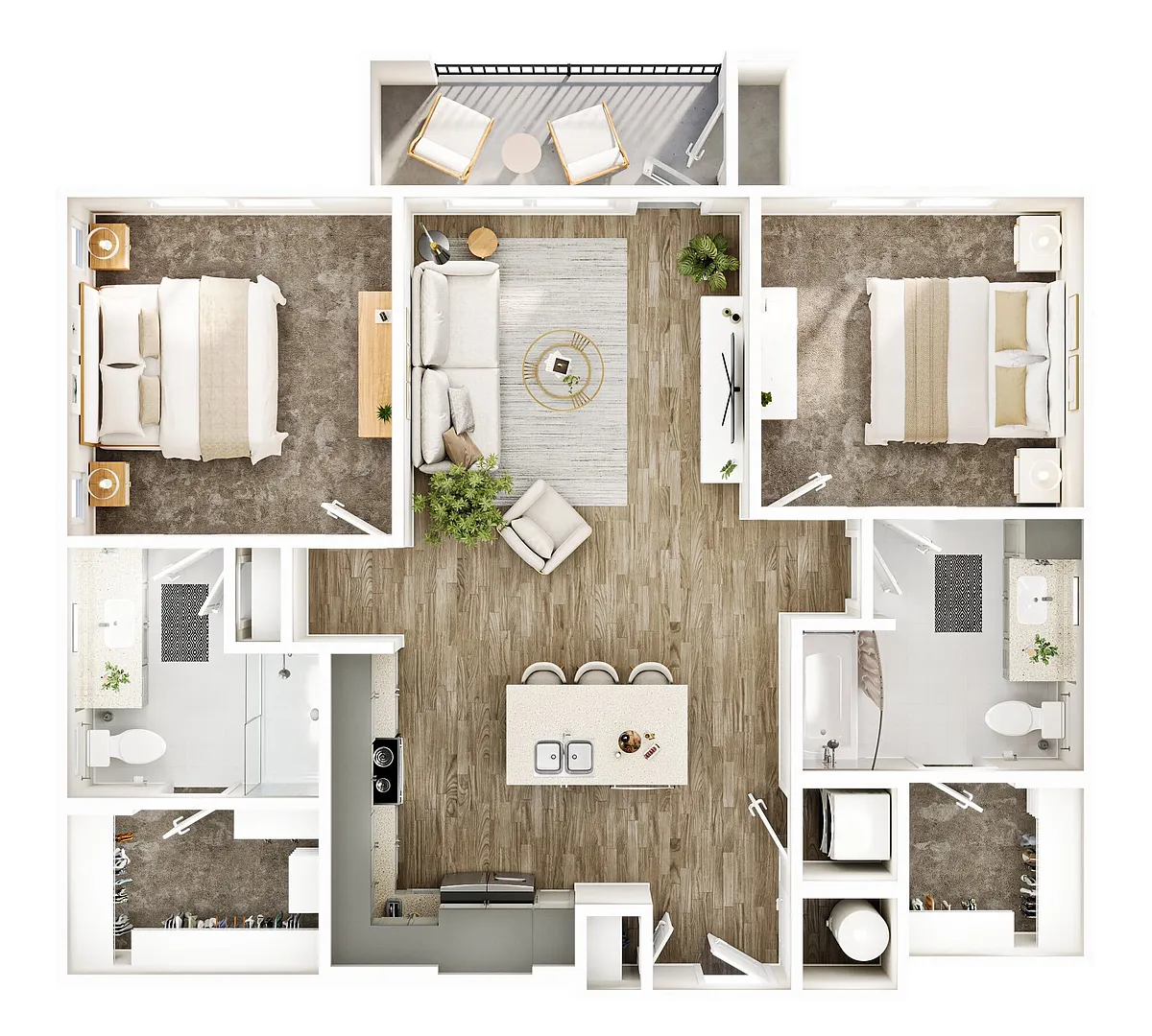 Floor plan B1