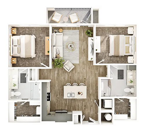 Floor plan B1