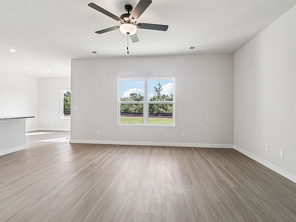 The living room is perfect for hosting