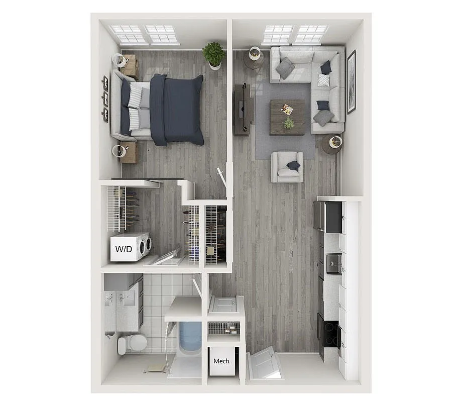 Floor plan The Monk