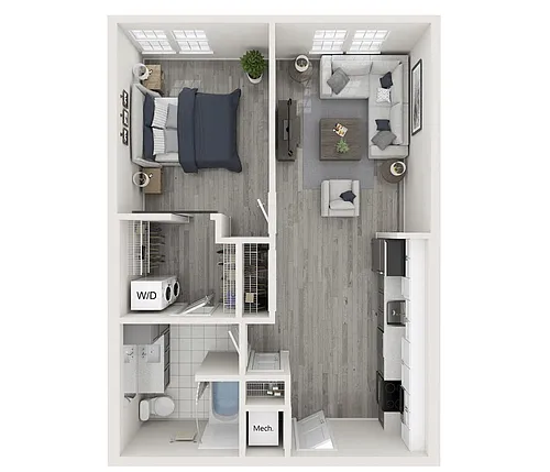 Floor plan The Monk