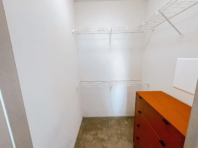 Huge closets in every room!