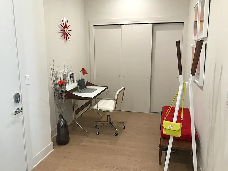 Most apartments come with a separate Home Office