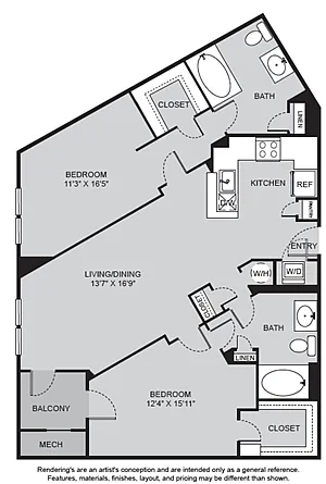 Floor plan B2