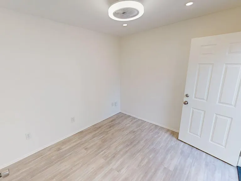 2nd room has 2 doors, one to the patio and one to the living room