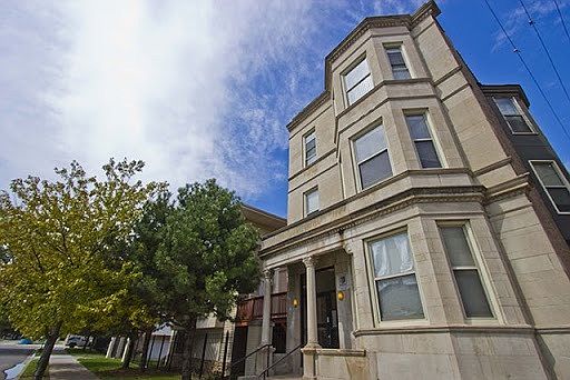 Front of the building