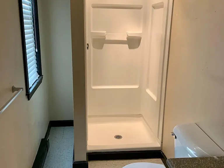 First floor bathroom with shower