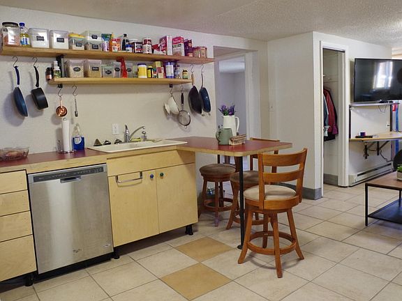 Garden Level Unit: Kitchen, Living Room, Built-in Desk/Workspace