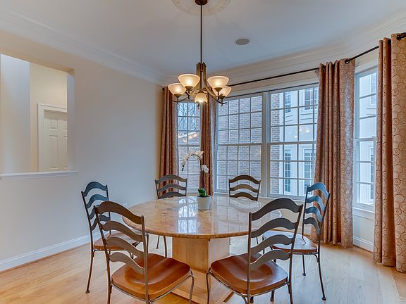 Dining rooms easily seats 10