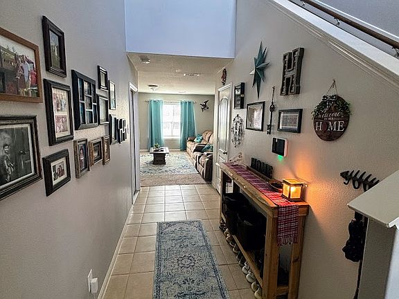 tall ceiling entry