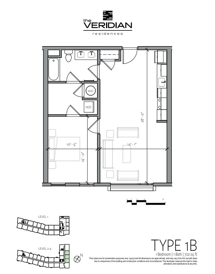 Floor plan A1B