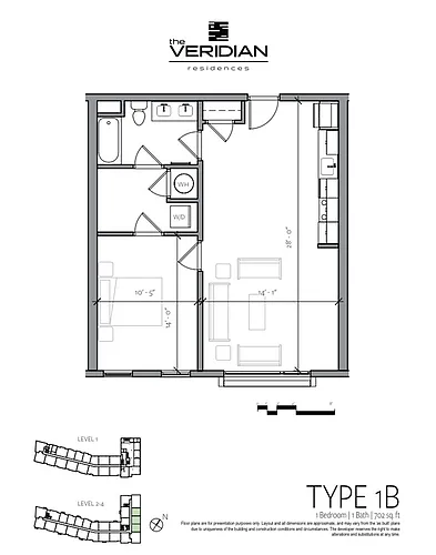 Floor plan A1B