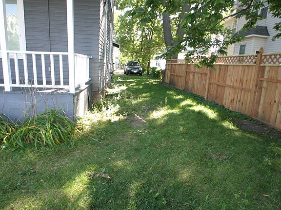 Partially fenced yard for privacy / relaxing