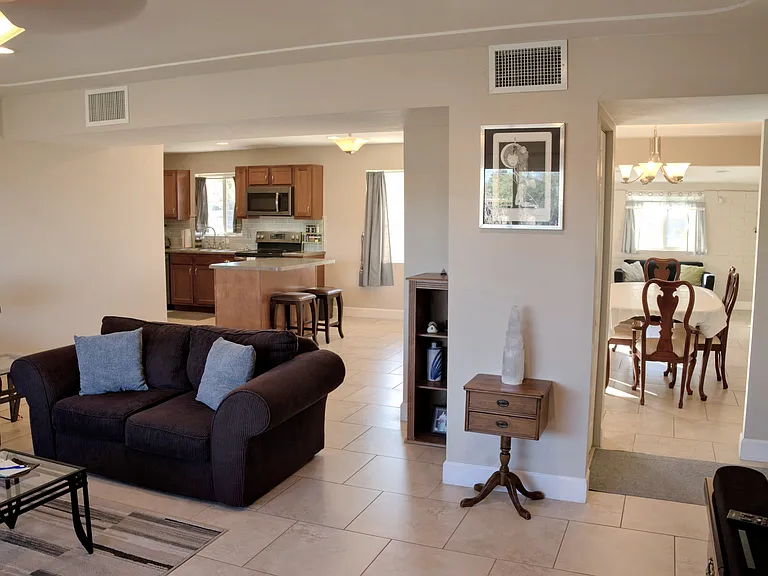 Front door opens to Living room