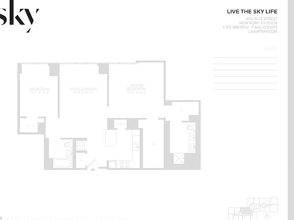 2nd image of 605 W 42nd St Ph 1W