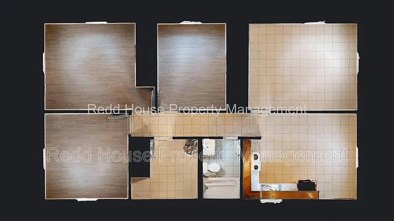 3 bed, 1.0 bath, 1032 sqft, $1,150 — Photo 3