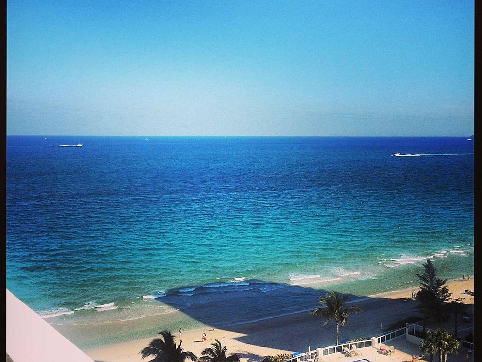 view from balcony