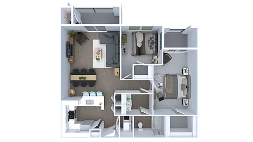 Floor plan West Paces