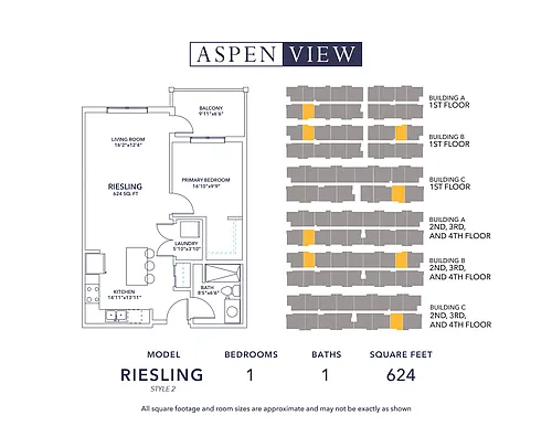 Floor plan Riesling