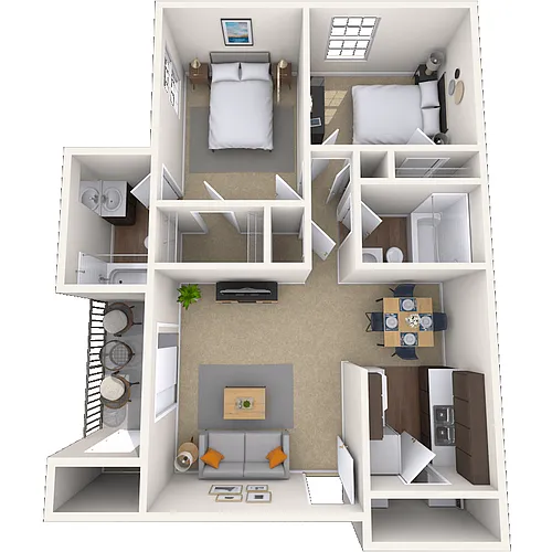 Floor plan The Magnolia