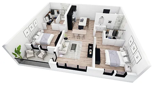 Floor plan B2