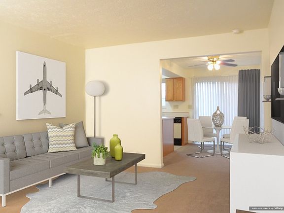 Living Room & Dining Room