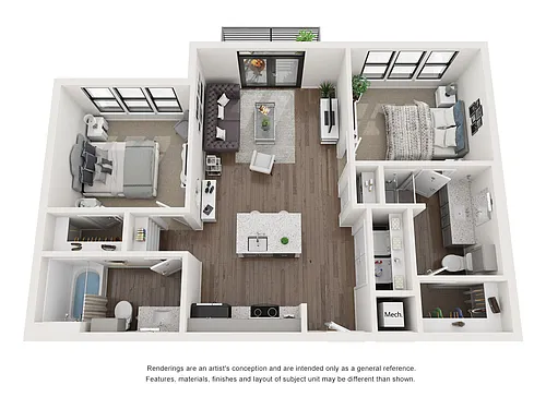 Floor plan B1